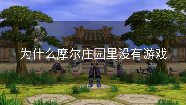 为什么摩尔庄园里没有游戏