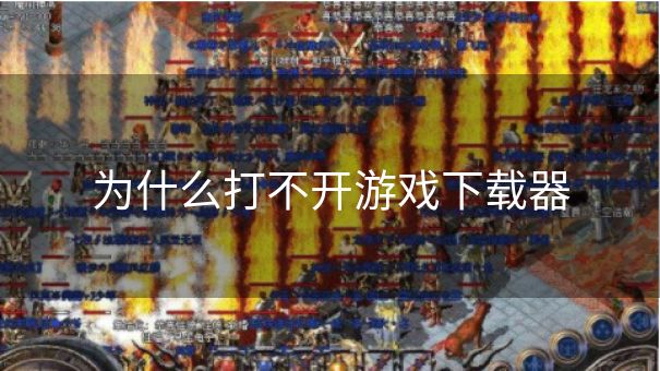 为什么打不开游戏下载器