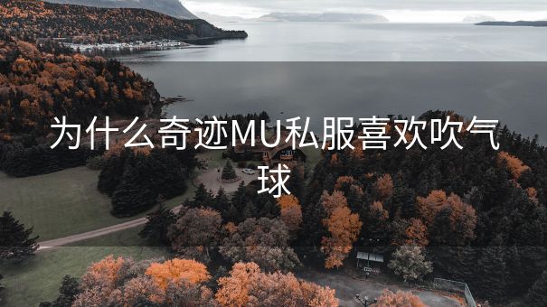 为什么奇迹MU私服喜欢吹气球