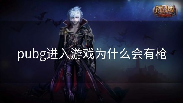 pubg进入游戏为什么会有枪
