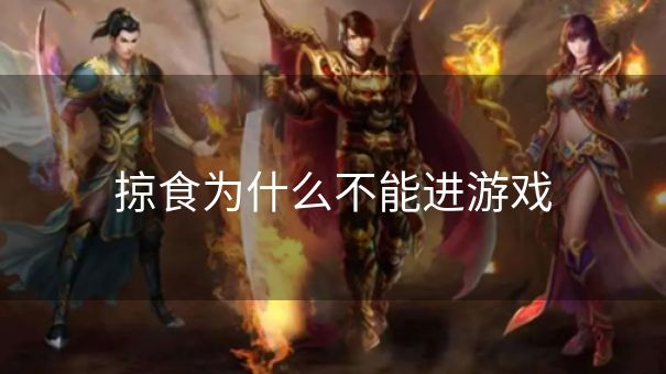掠食为什么不能进游戏 掠食为什么不能进游戏