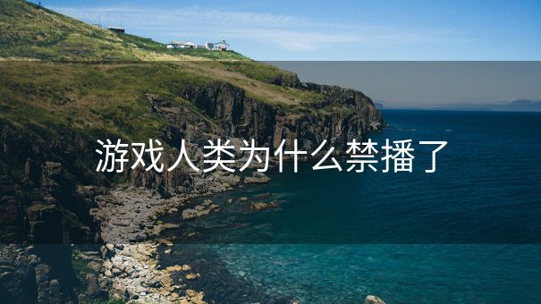 游戏人类为什么禁播了