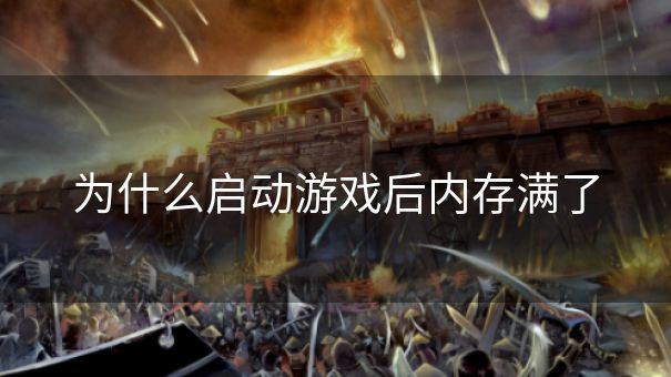 为什么启动游戏后内存满了