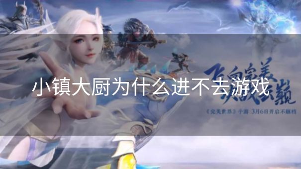 小镇大厨为什么进不去游戏