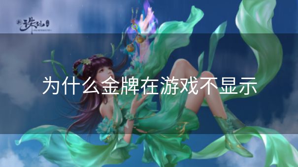 为什么金牌在游戏不显示