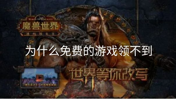 为什么免费的游戏领不到
