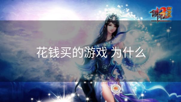 花钱买的游戏 为什么