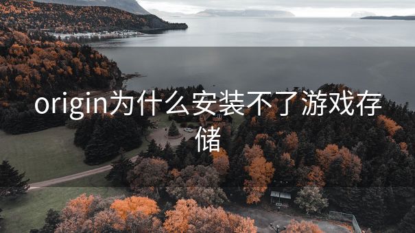 origin为什么安装不了游戏存储