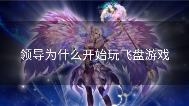领导为什么开始玩飞盘游戏
