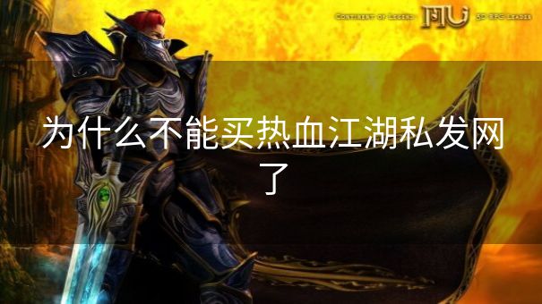 为什么不能买热血江湖私发网了