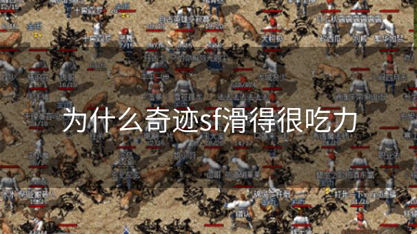 为什么奇迹sf滑得很吃力