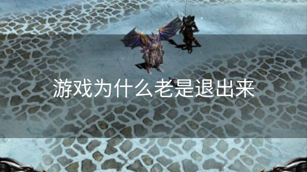 游戏为什么老是退出来