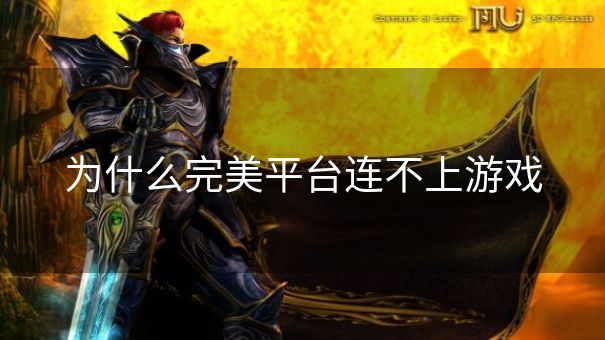 为什么完美平台连不上游戏
