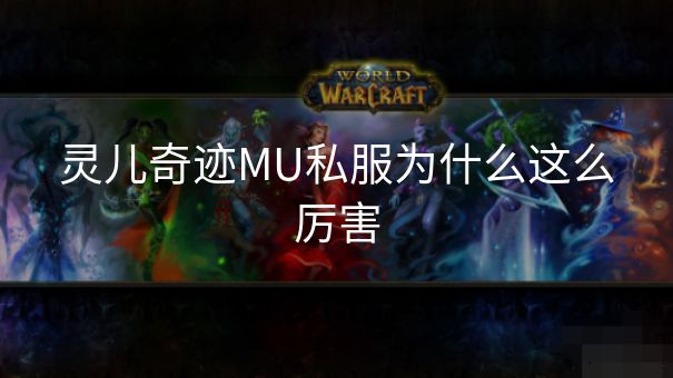 灵儿奇迹MU私服为什么这么厉害