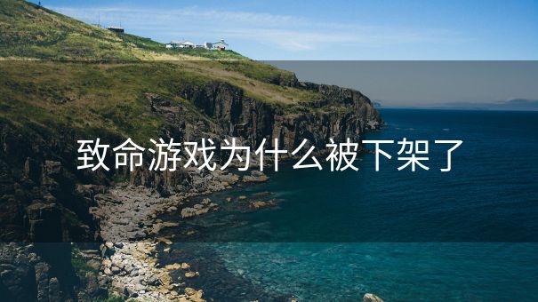 致命游戏为什么被下架了