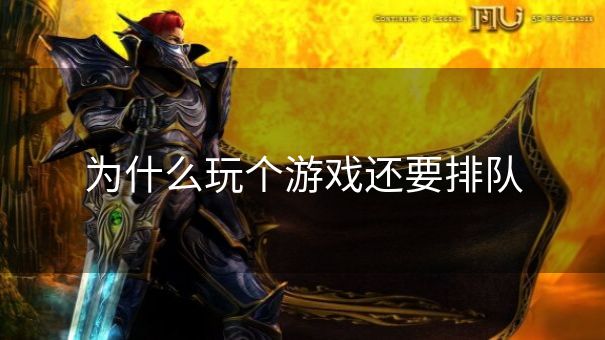 为什么玩个游戏还要排队