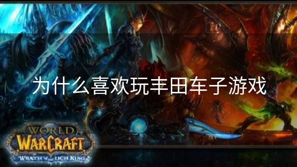 为什么喜欢玩丰田车子游戏