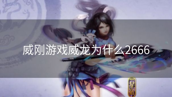 威刚游戏威龙为什么2666 威刚游戏威龙为什么2666