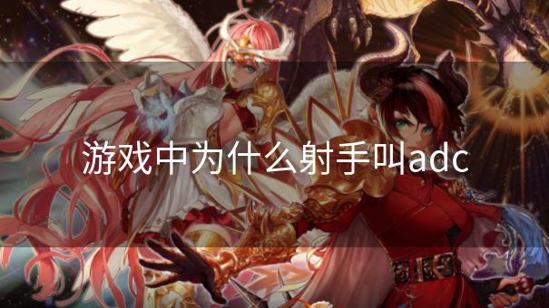 游戏中为什么射手叫adc