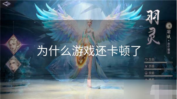 为什么游戏还卡顿了