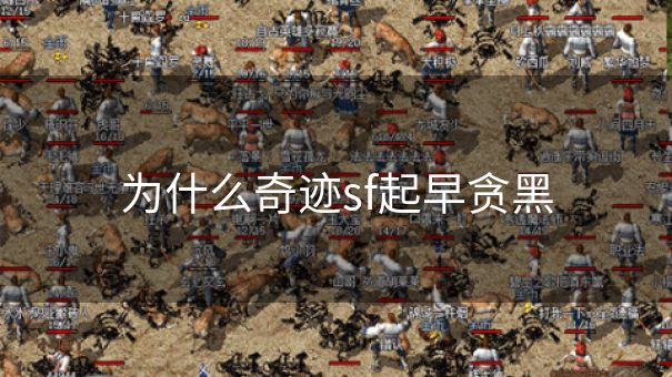 为什么奇迹sf起早贪黑