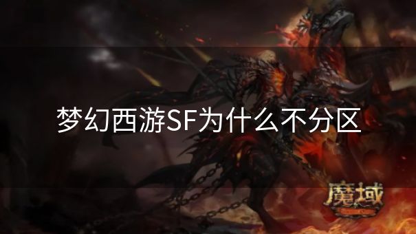梦幻西游SF为什么不分区