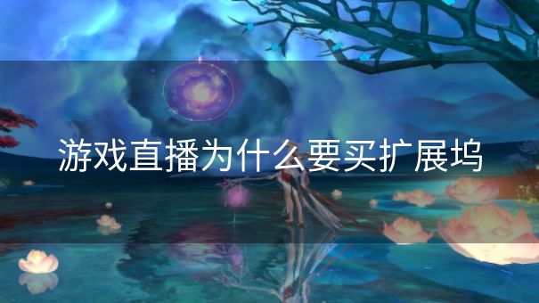 游戏直播为什么要买扩展坞