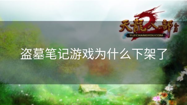 盗墓笔记游戏为什么下架了