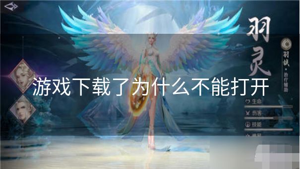 游戏下载了为什么不能打开