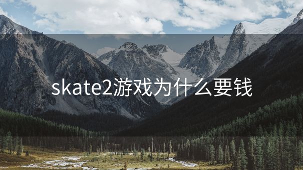 skate2游戏为什么要钱