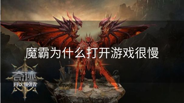 魔霸为什么打开游戏很慢