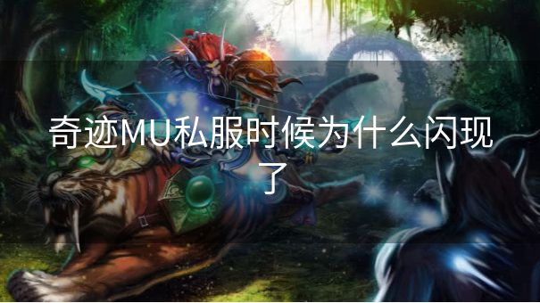 奇迹MU私服时候为什么闪现了