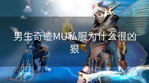 男生奇迹MU私服为什么很凶狠