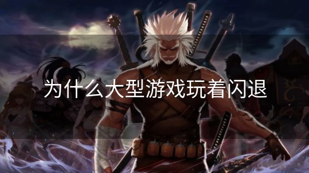 为什么大型游戏玩着闪退