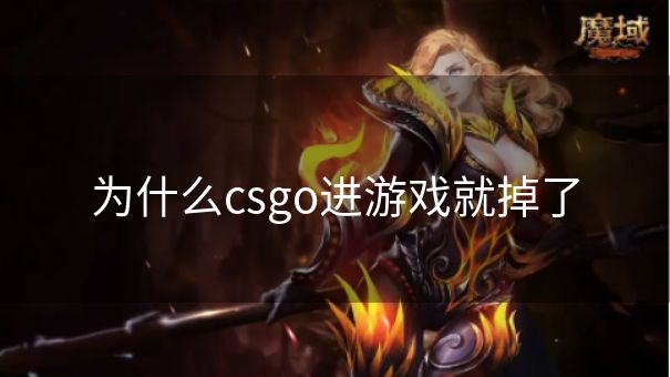 为什么csgo进游戏就掉了