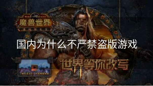 国内为什么不严禁盗版游戏