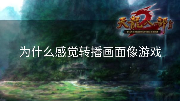 为什么感觉转播画面像游戏