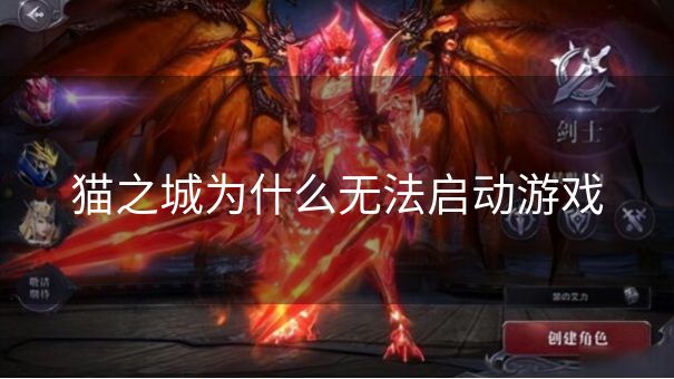 猫之城为什么无法启动游戏