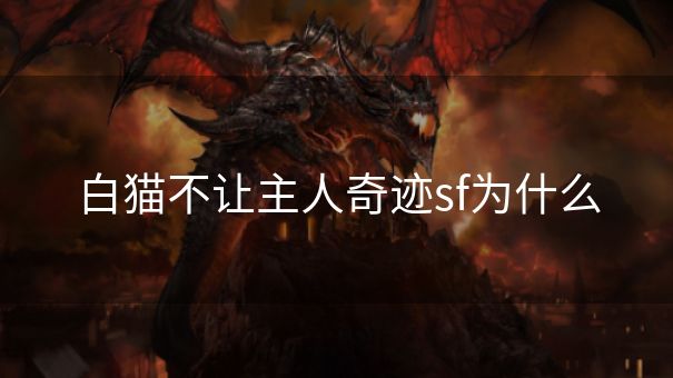 白猫不让主人奇迹sf为什么 白猫不让主人奇迹sf为什么