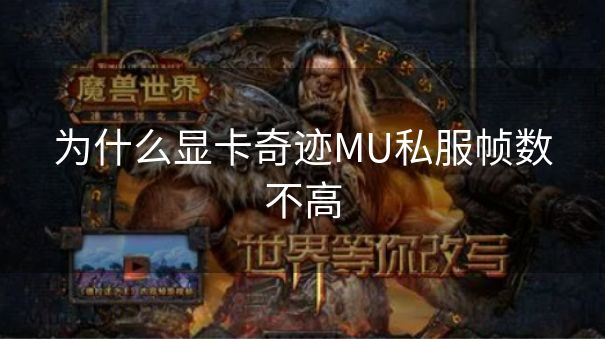 为什么显卡奇迹MU私服帧数不高