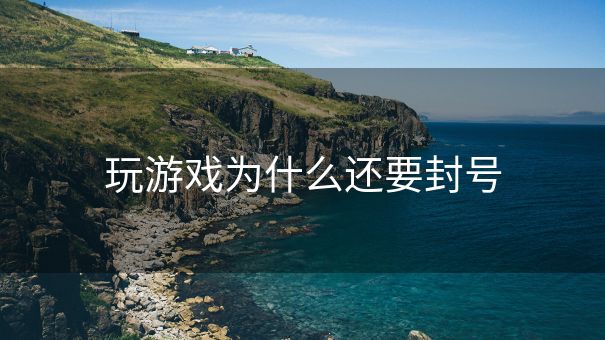 玩游戏为什么还要封号