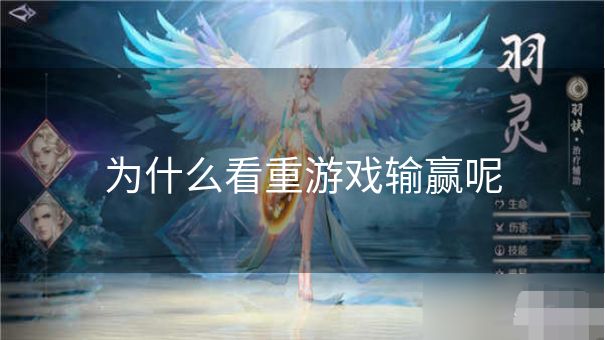 为什么看重游戏输赢呢