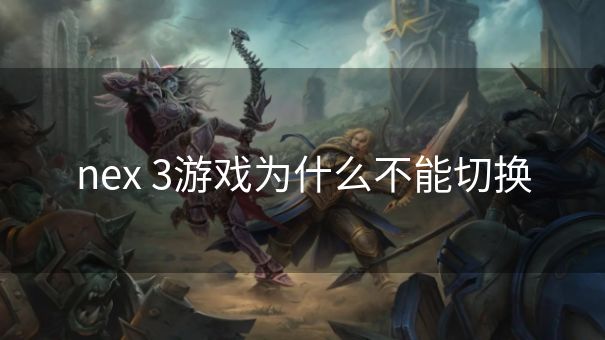 nex 3游戏为什么不能切换
