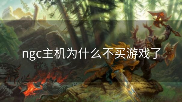 ngc主机为什么不买游戏了