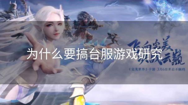 为什么要搞台服游戏研究 为什么要搞台服游戏研究