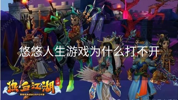 悠悠人生游戏为什么打不开