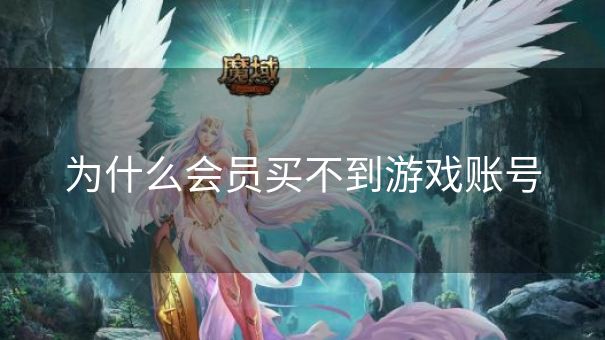 为什么会员买不到游戏账号 为什么会员买不到游戏账号