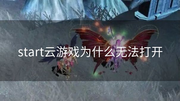 start云游戏为什么无法打开