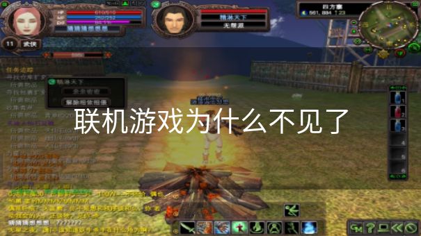 联机游戏为什么不见了