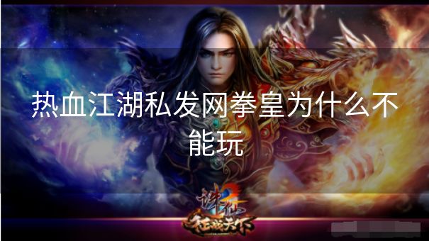 热血江湖私发网拳皇为什么不能玩